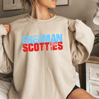 Freeman Scotties Crewneck Grunge