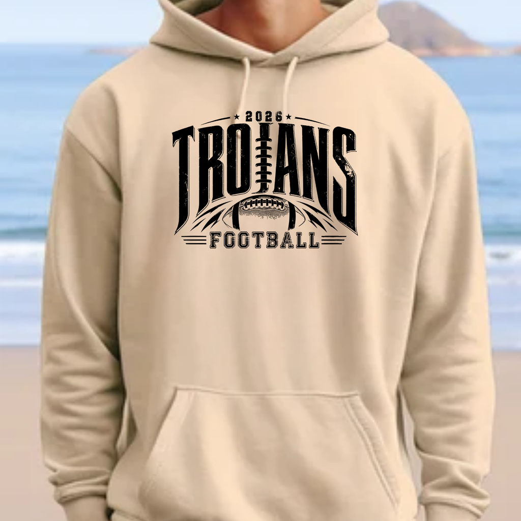 2026 Trojans Football Hoodie