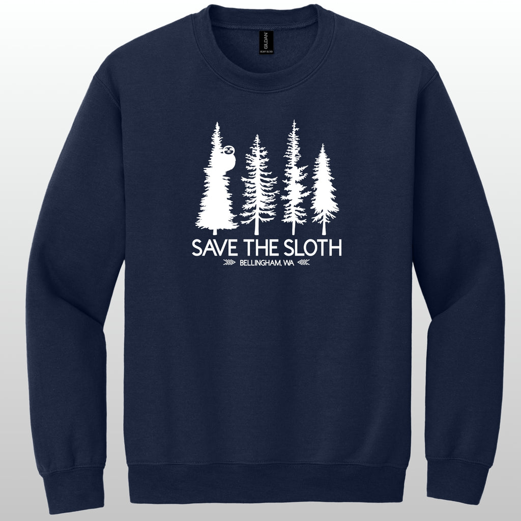 Sloth Crewneck 4Trees