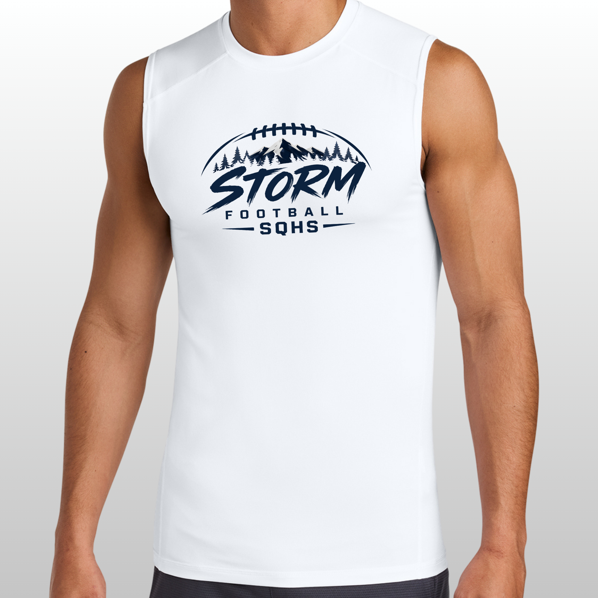 Storm Football Sport Tek Compression Tank