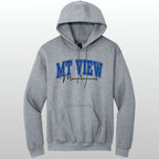 Mountain View Hoodie Cursive