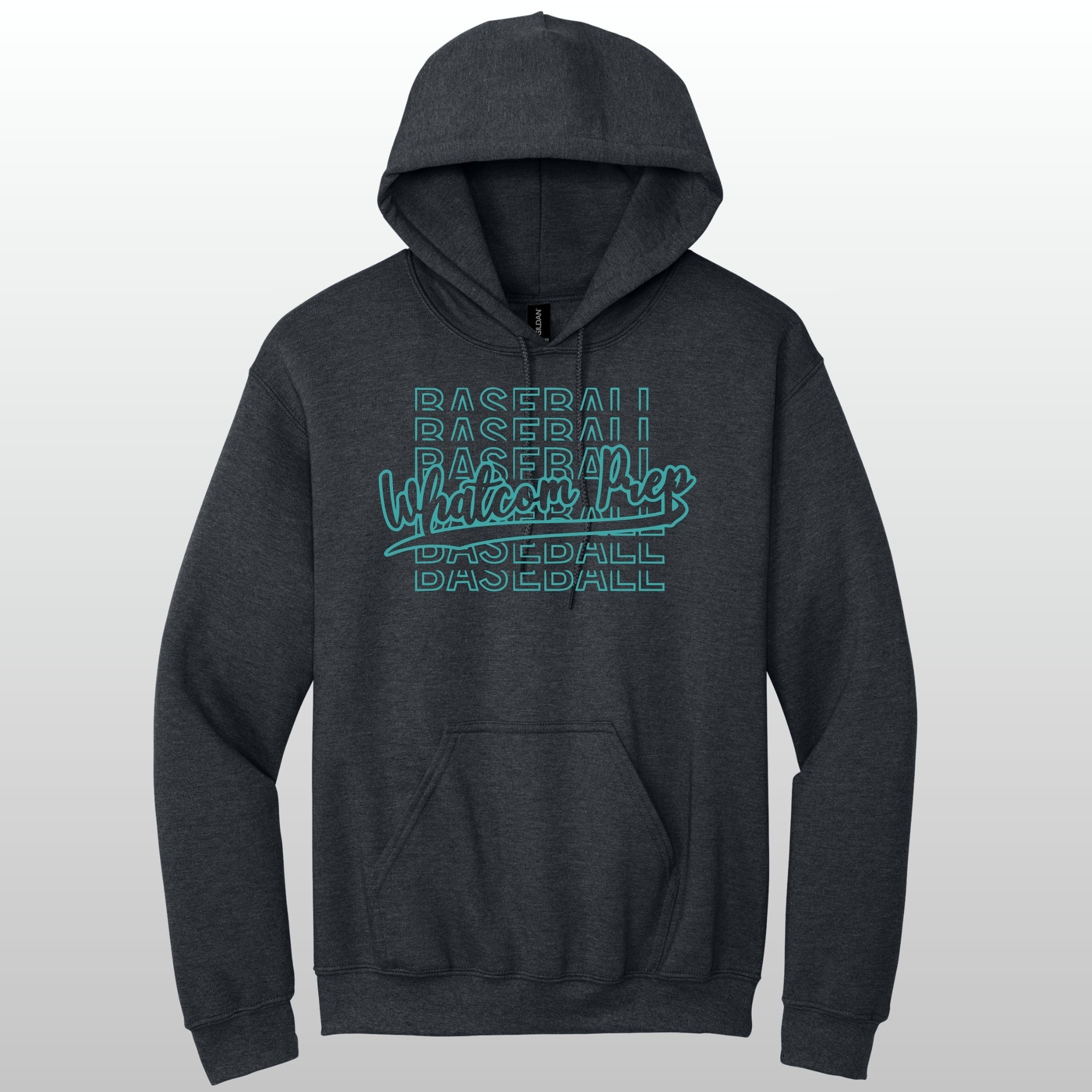 Whatcom Glitter Baseball Hoodie