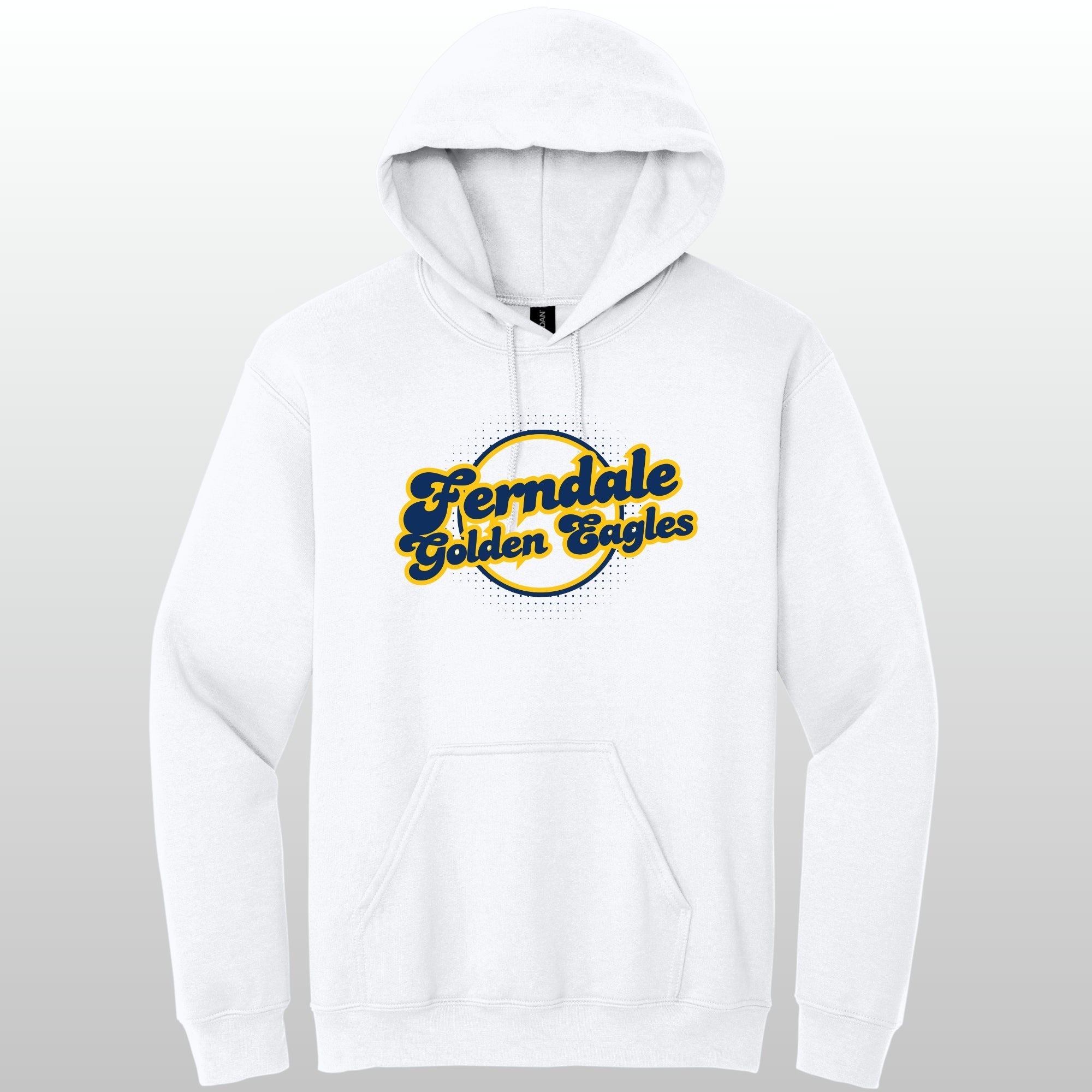 Ferndale Retro Circle Hoodie