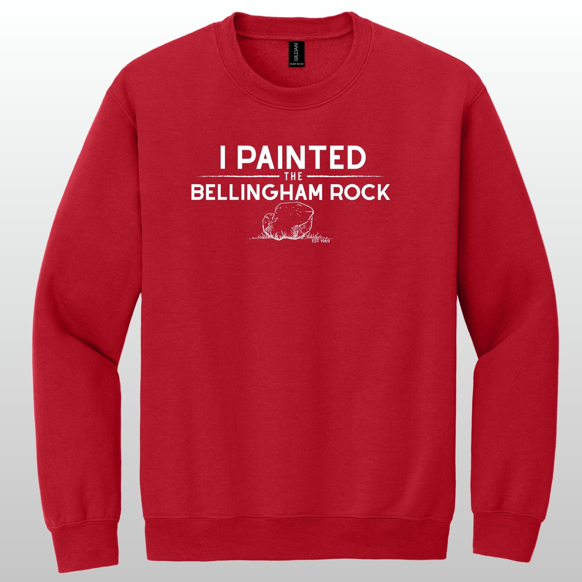 I Painted The Bellingham Rock #5 - Crewneck