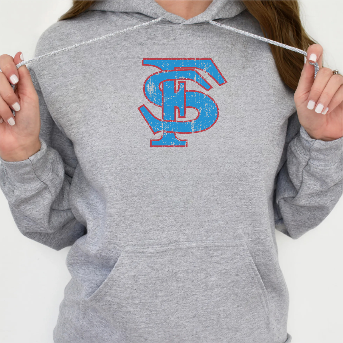 Freeman Scotties Hoodie Distressed