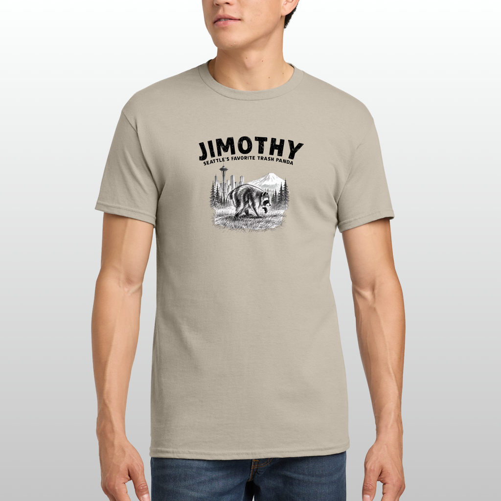 Jimothy Seattle's Favorite Trash Panda T-Shirt