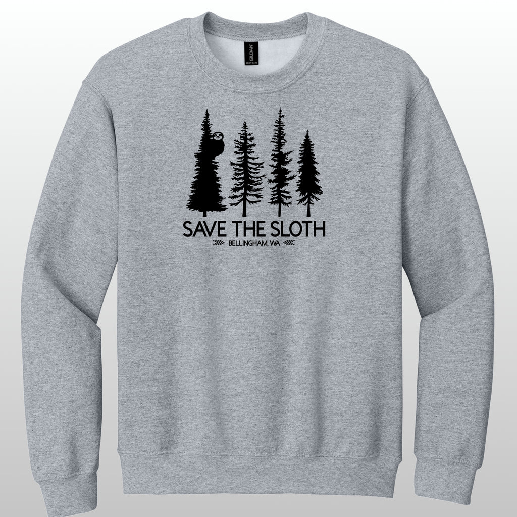 Sloth Crewneck 4Trees