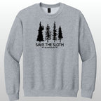 Sloth Crewneck 4Trees