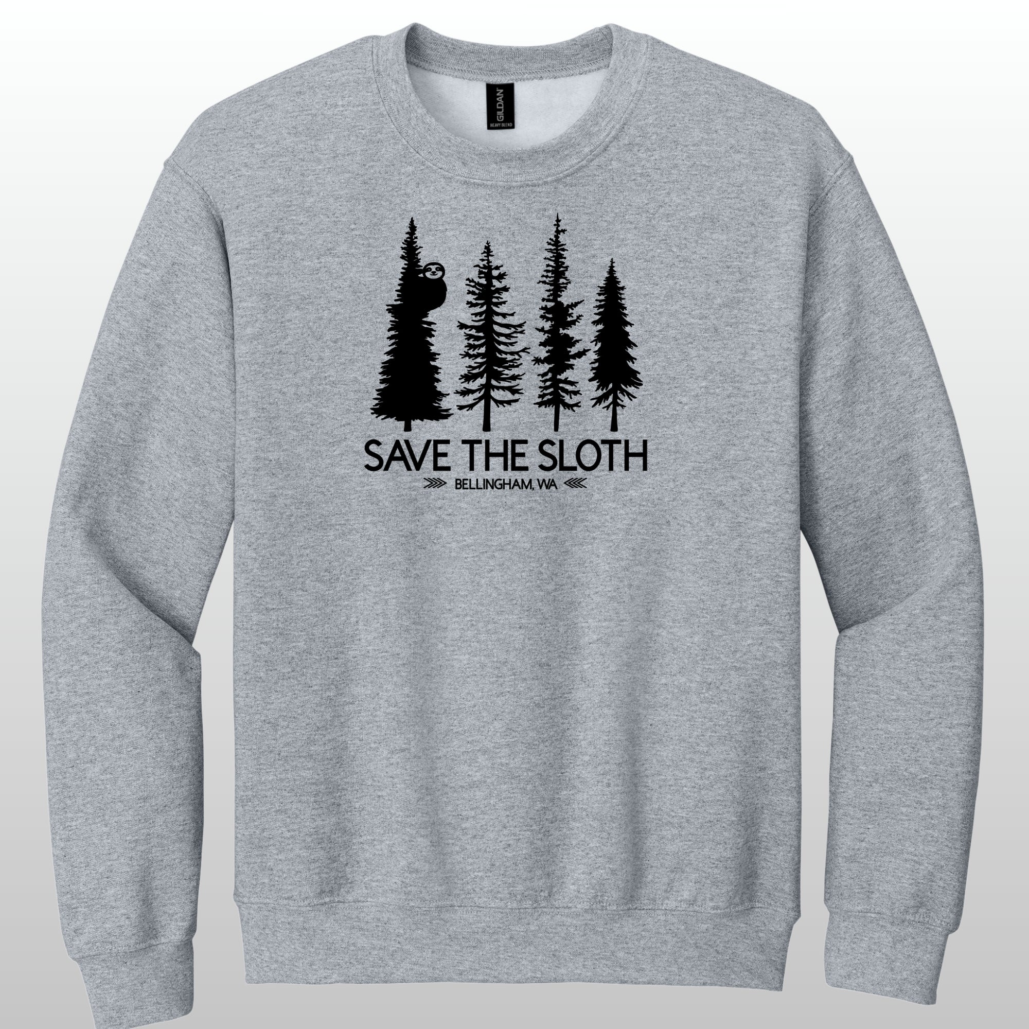 Sloth Crewneck 4Trees