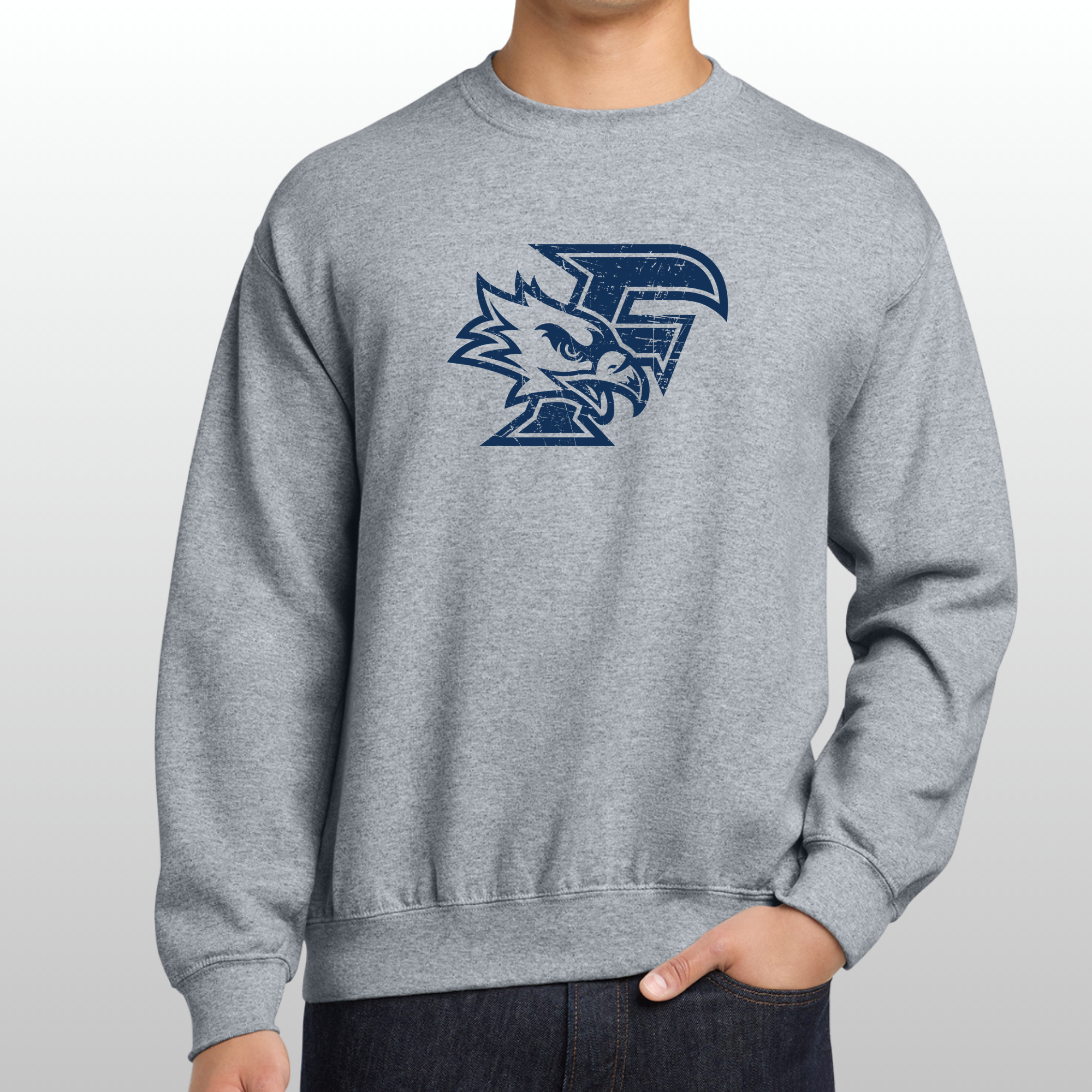 Ferndale Distressed Crewneck