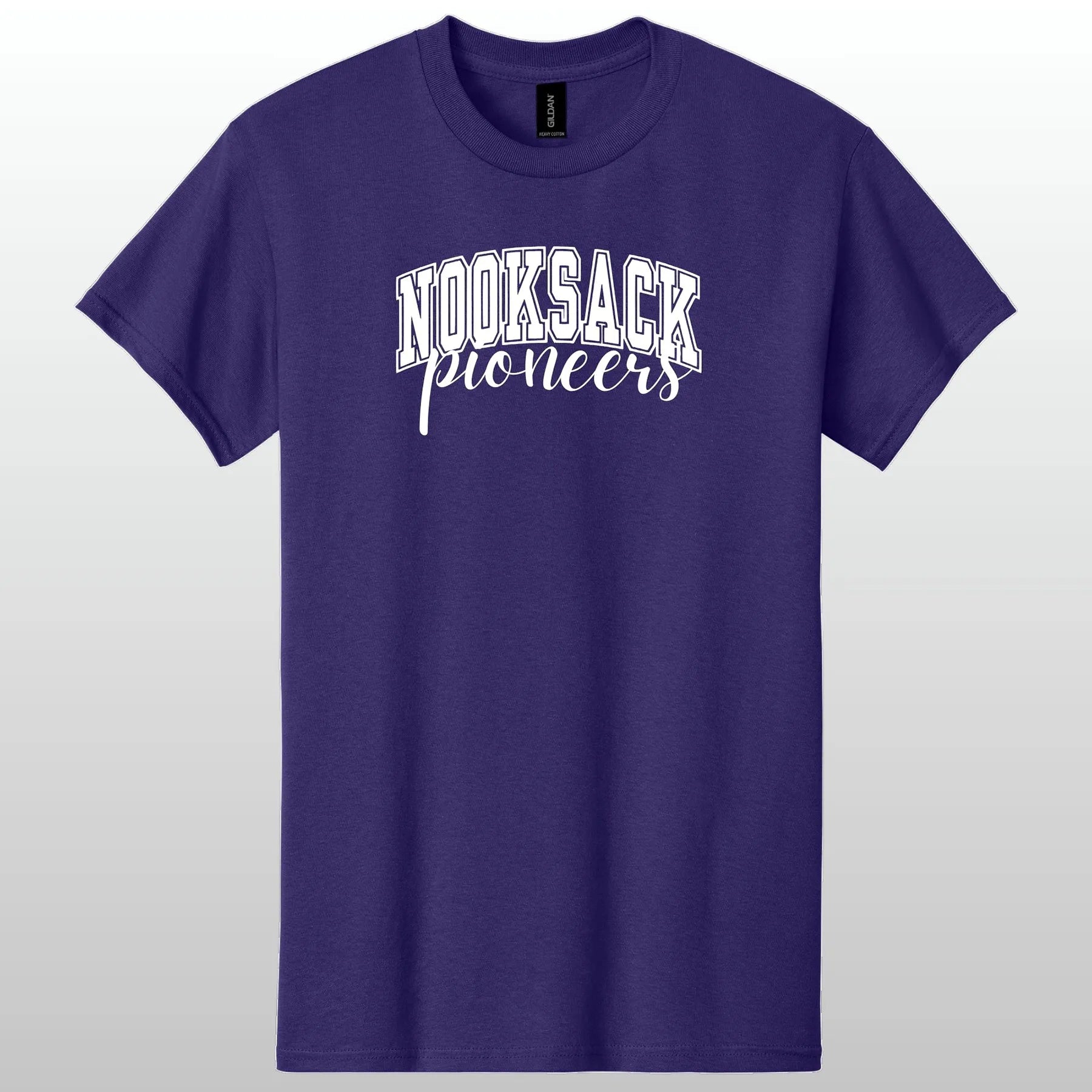 Nooksack Pioneers Cursive Shirt