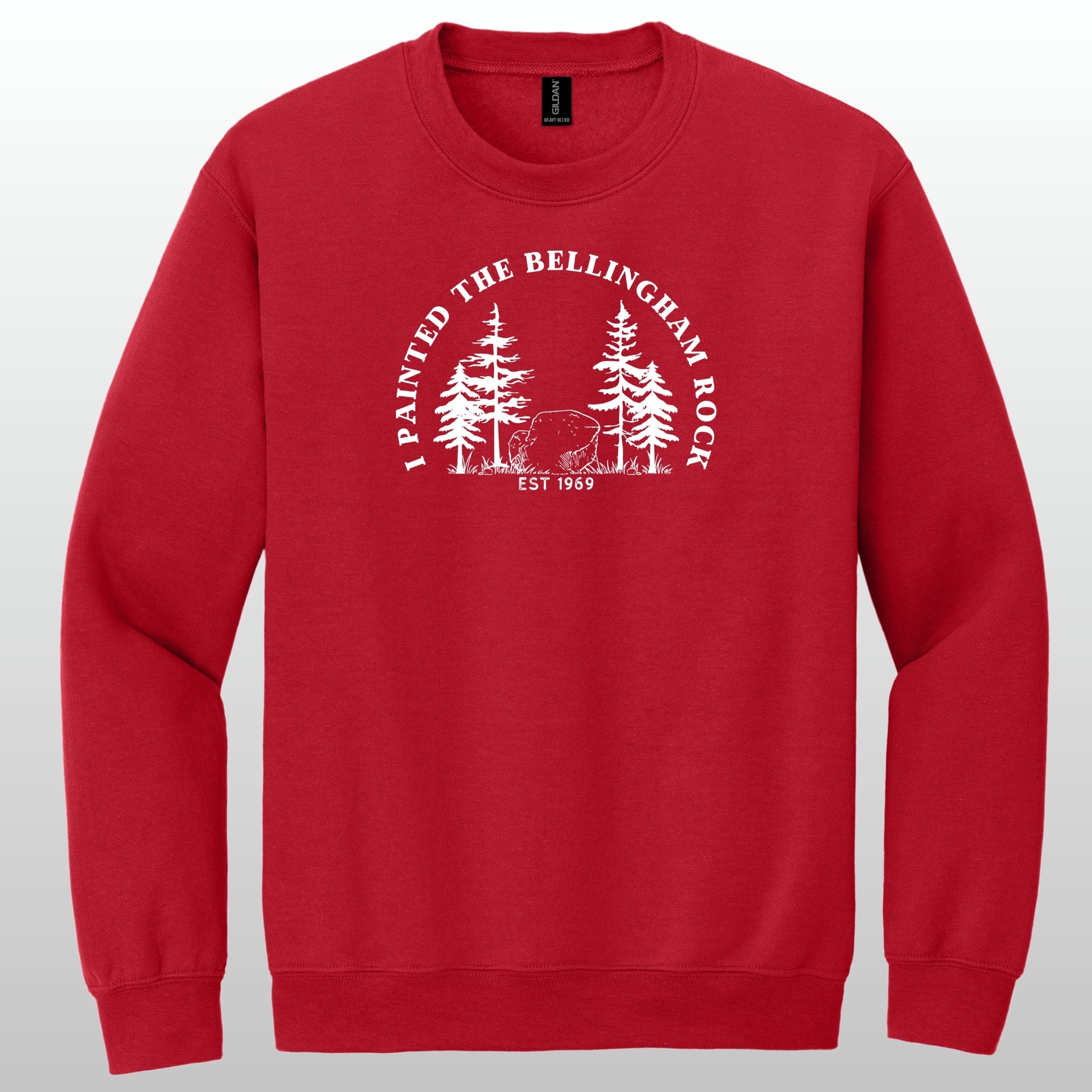 I Painted The Bellingham Rock - Crewneck