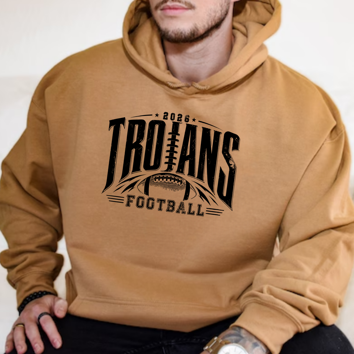 2026 Trojans Football Hoodie
