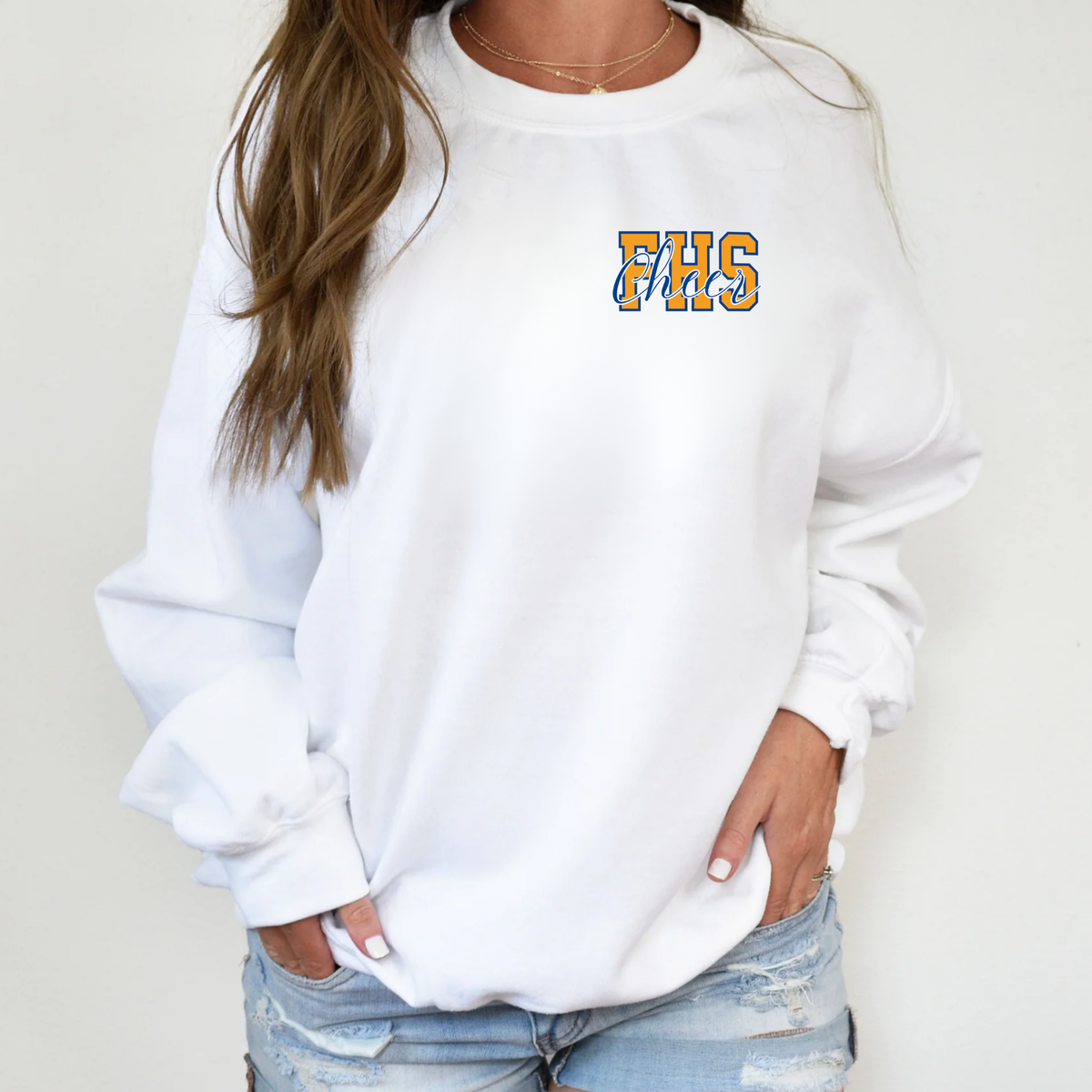 Ferndale Cheer Crewneck Small Logo