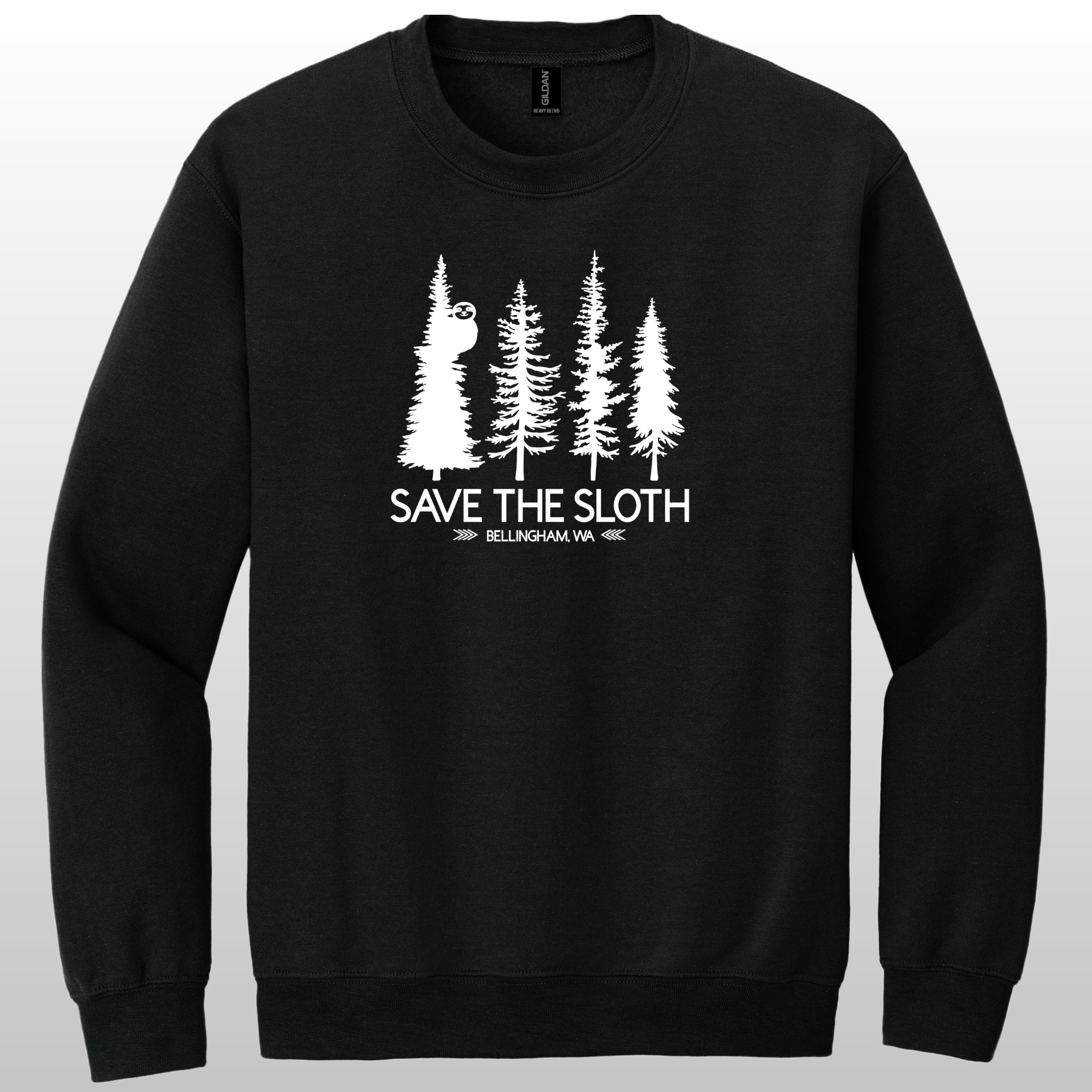 Sloth Crewneck 4Trees