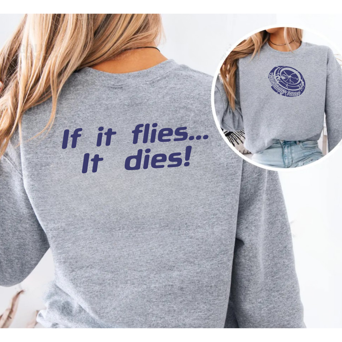 Trap Shooting Crewneck