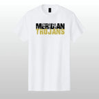 Meridian Trojans Grunge Shirt