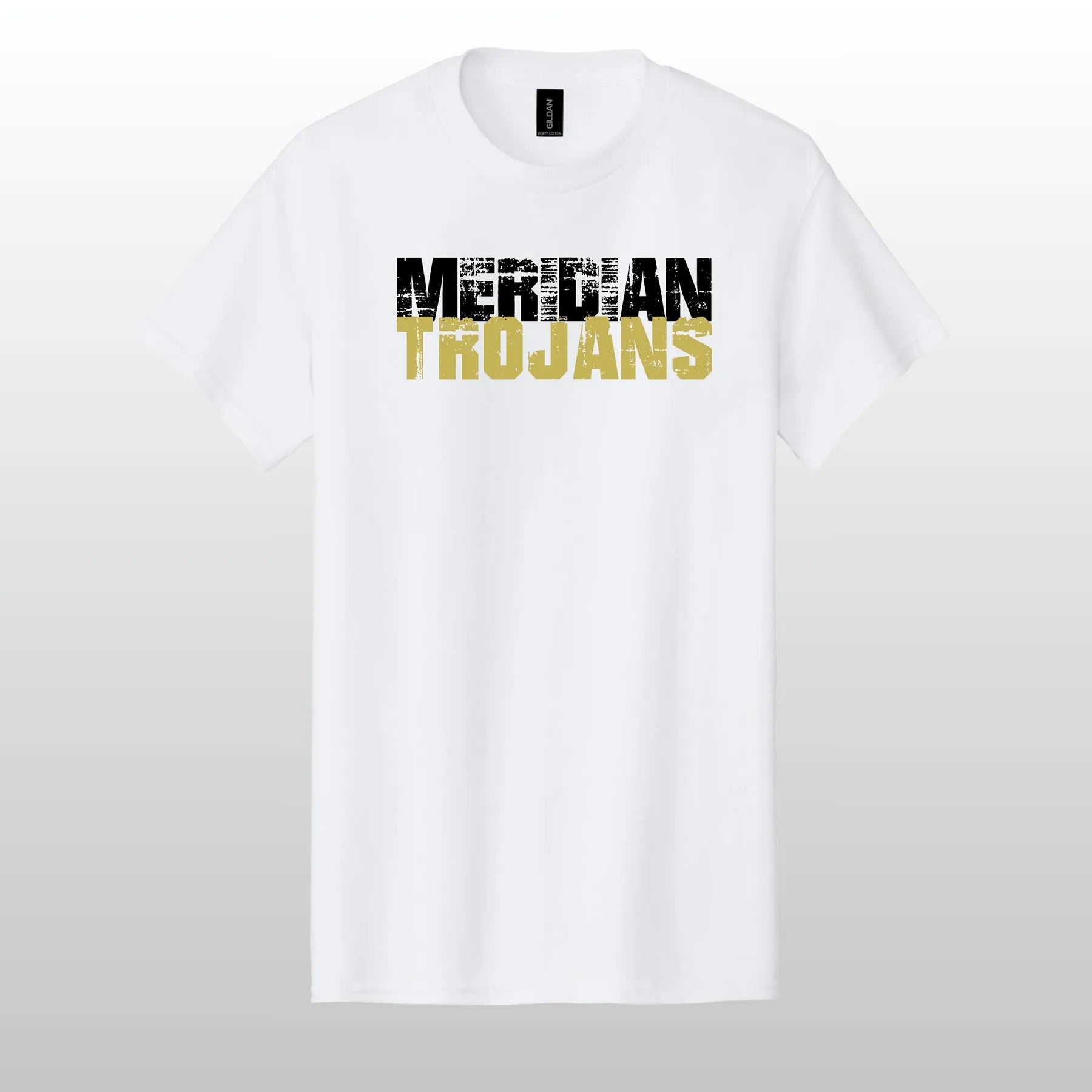 Meridian Trojans Grunge Shirt