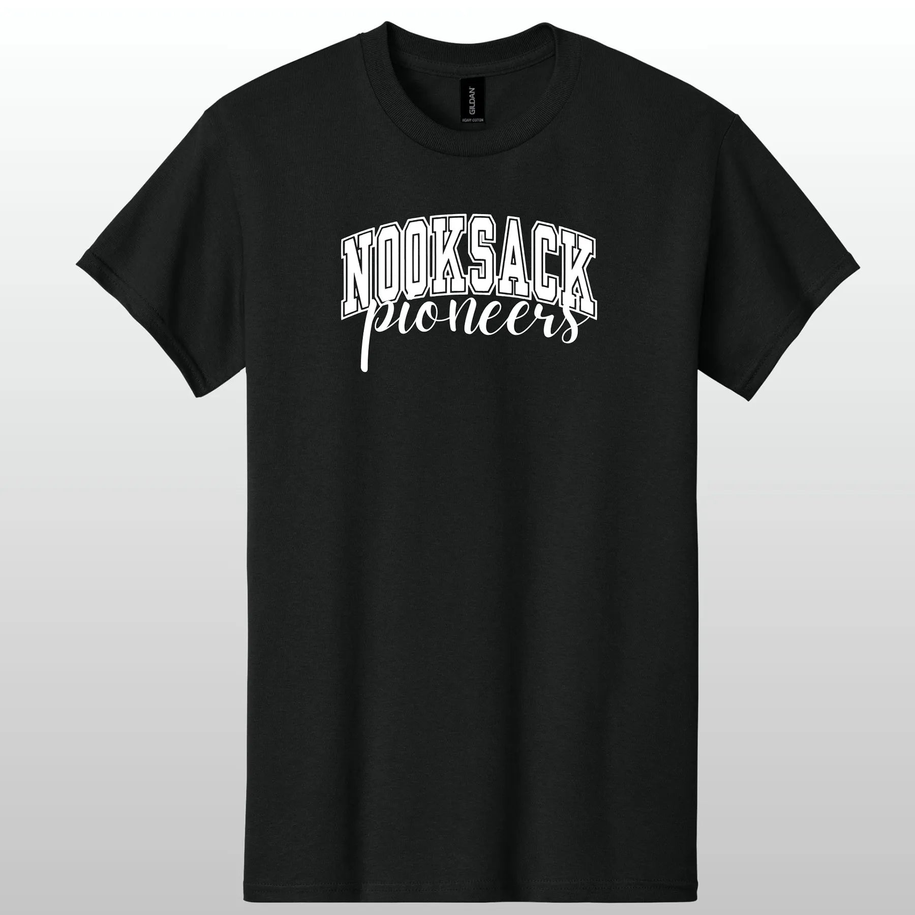 Nooksack Pioneers Cursive Shirt