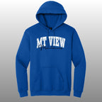 Mountain View Hoodie Cursive