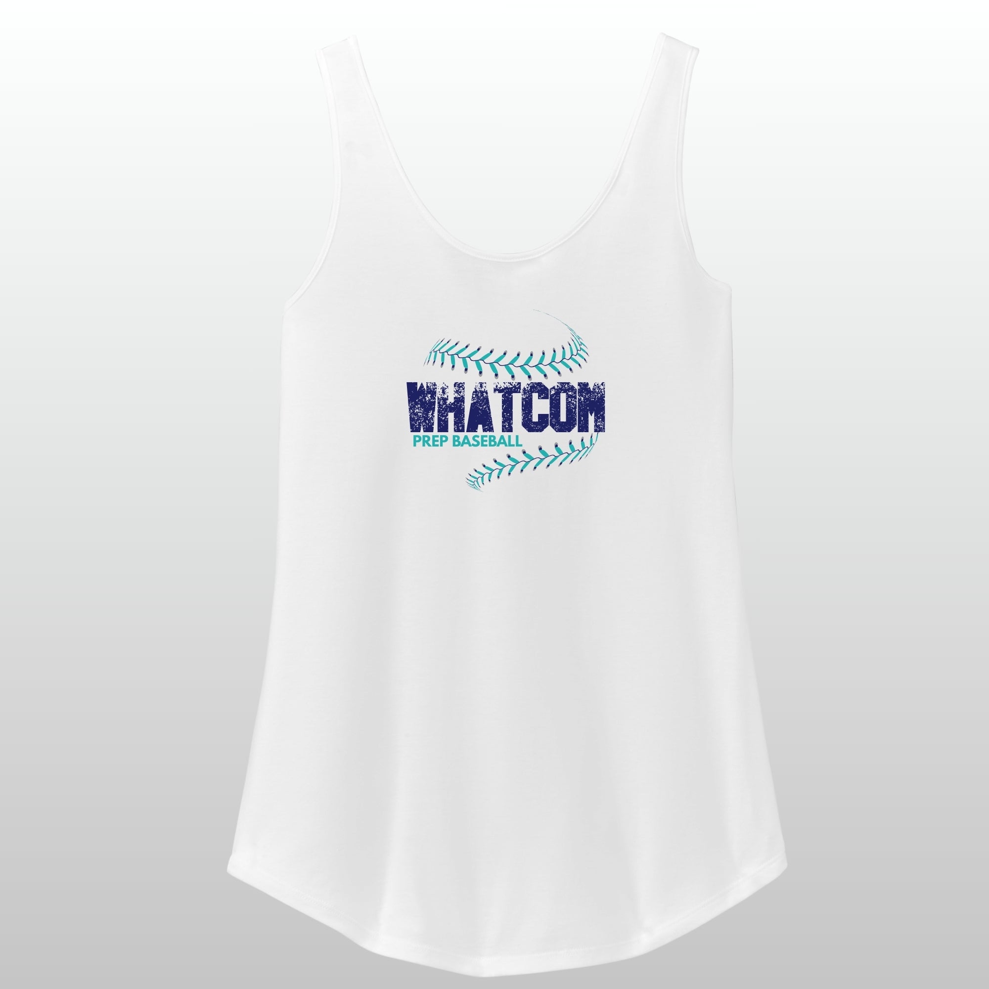 Whatcom Prep Women's Baseball Seam Relaxed Tank