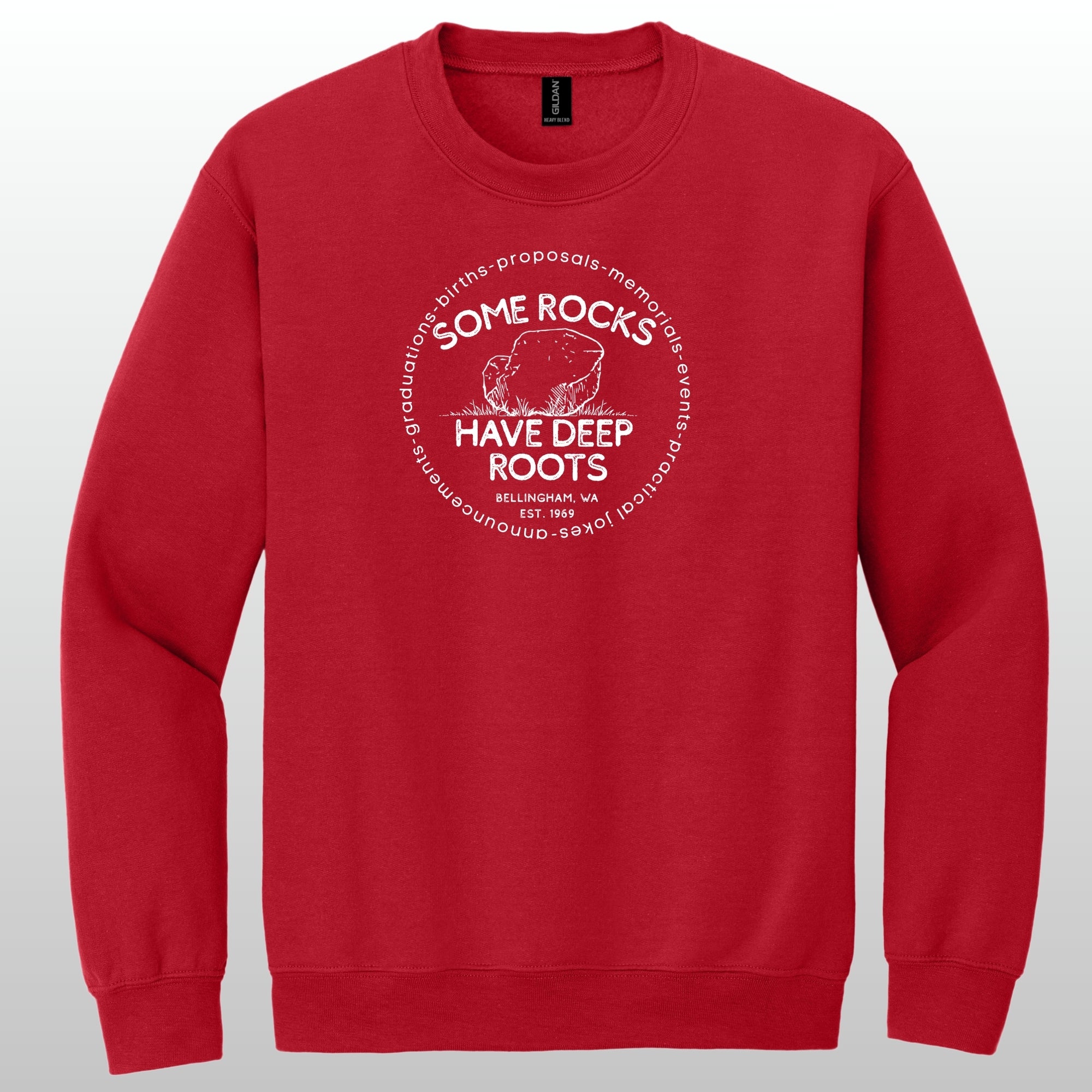 Some Rocks Have Deep Roots - Crewneck