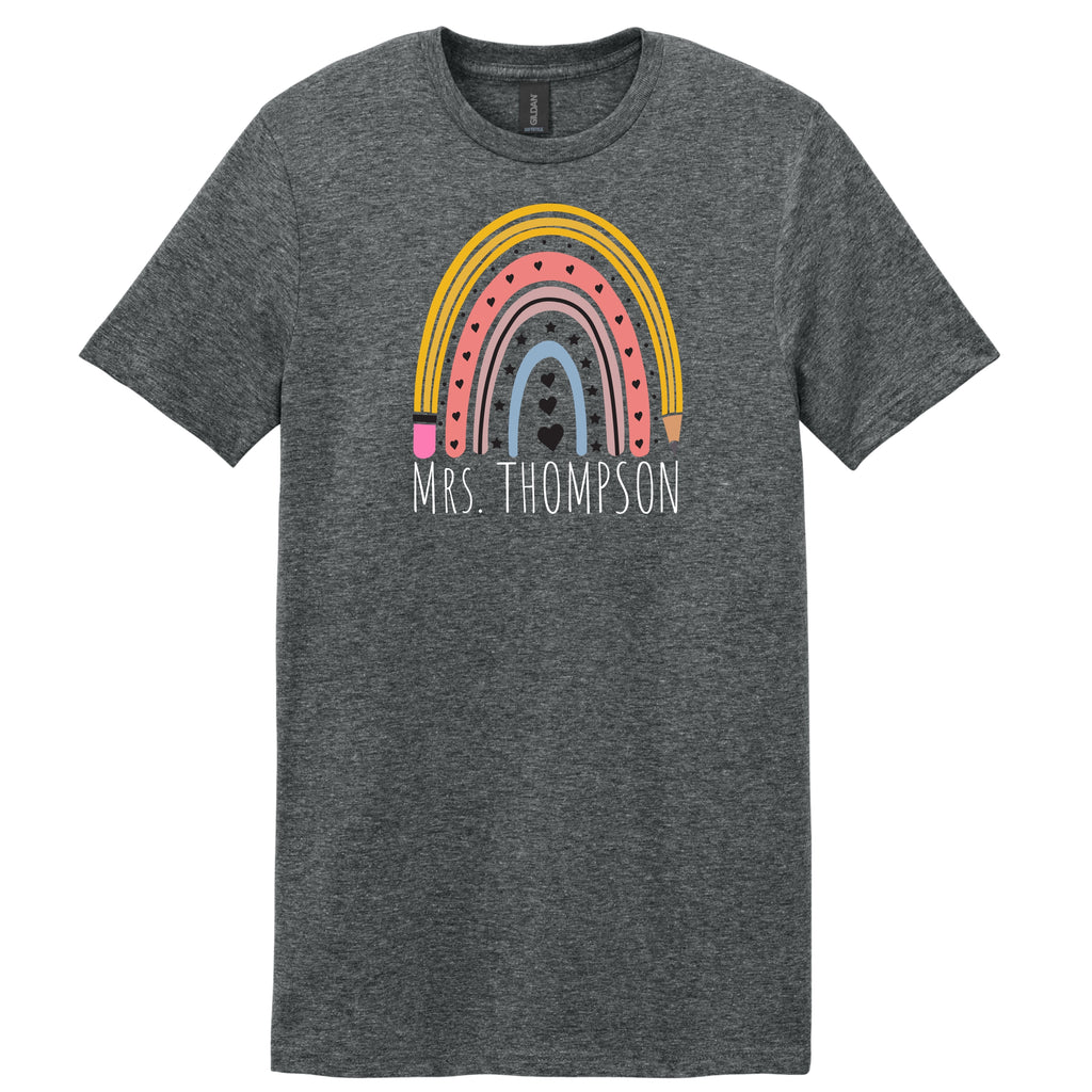 Teacher Appreciation Rainbow T-Shirt