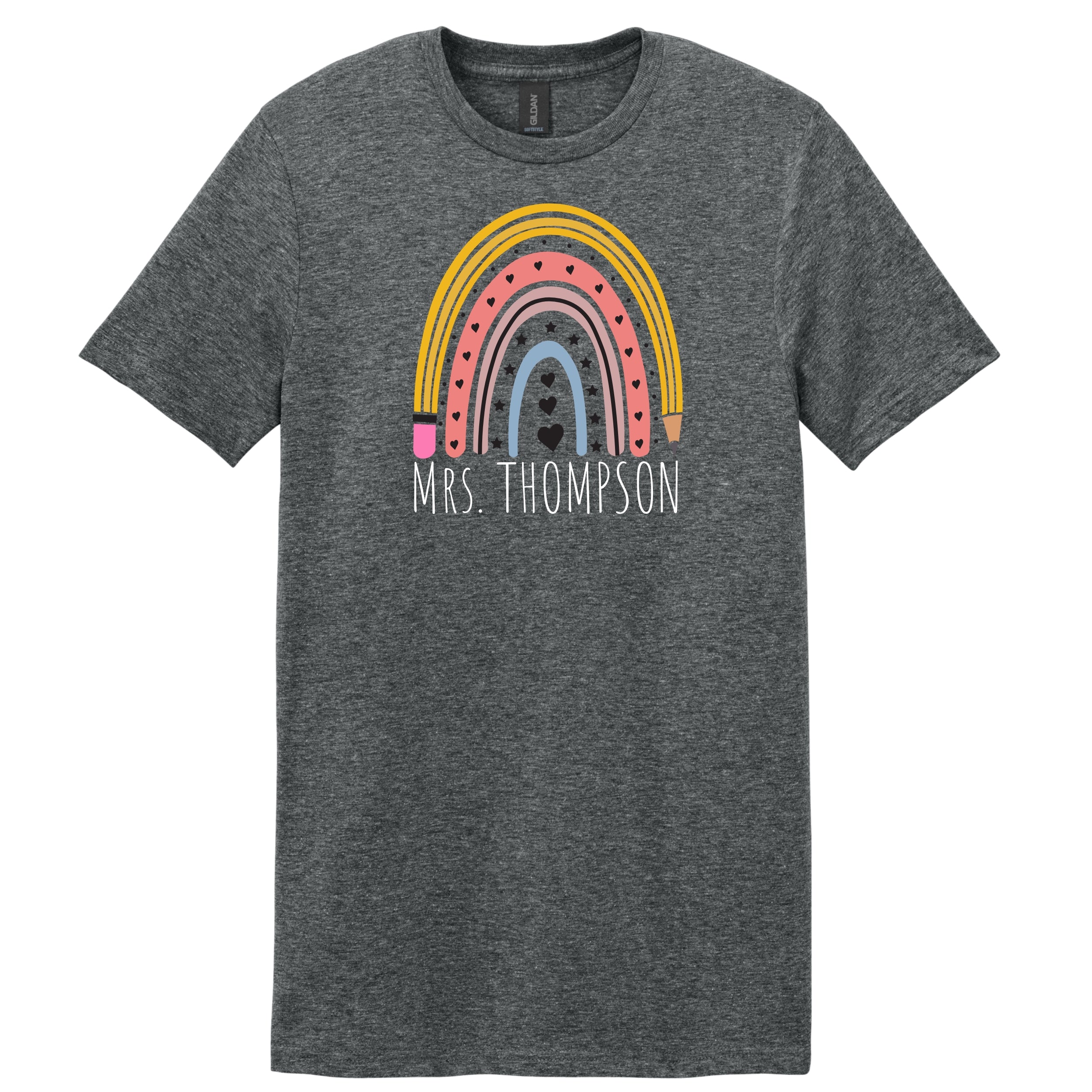 Teacher Appreciation Rainbow T-Shirt