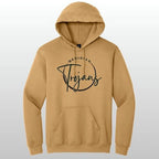 Trojans Cursive Hooded Sweatshirt
