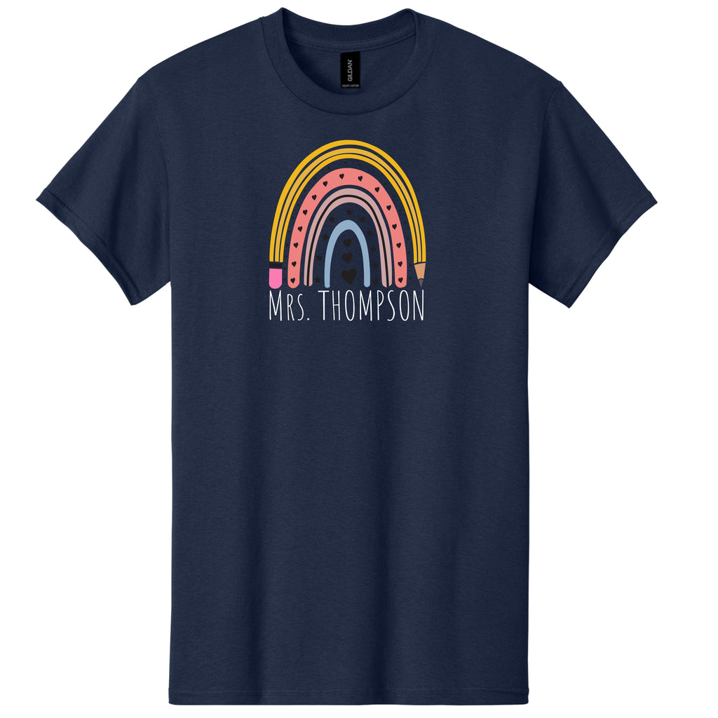 Teacher Appreciation Rainbow T-Shirt