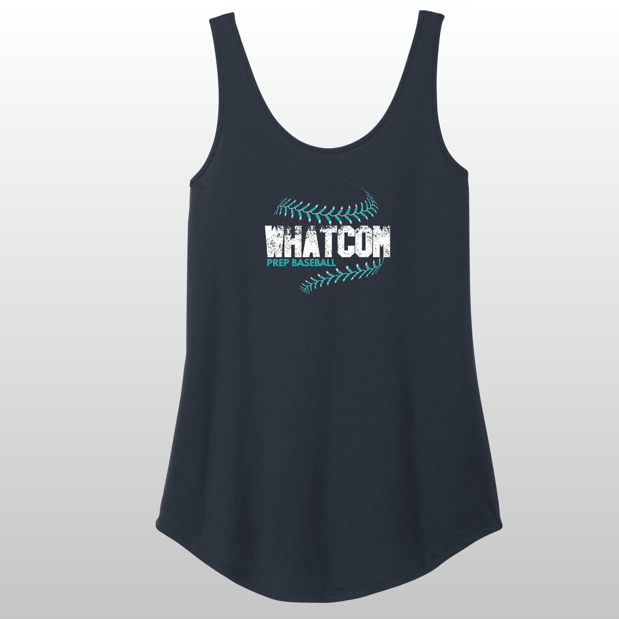 Whatcom Prep Women's Baseball Seam Relaxed Tank