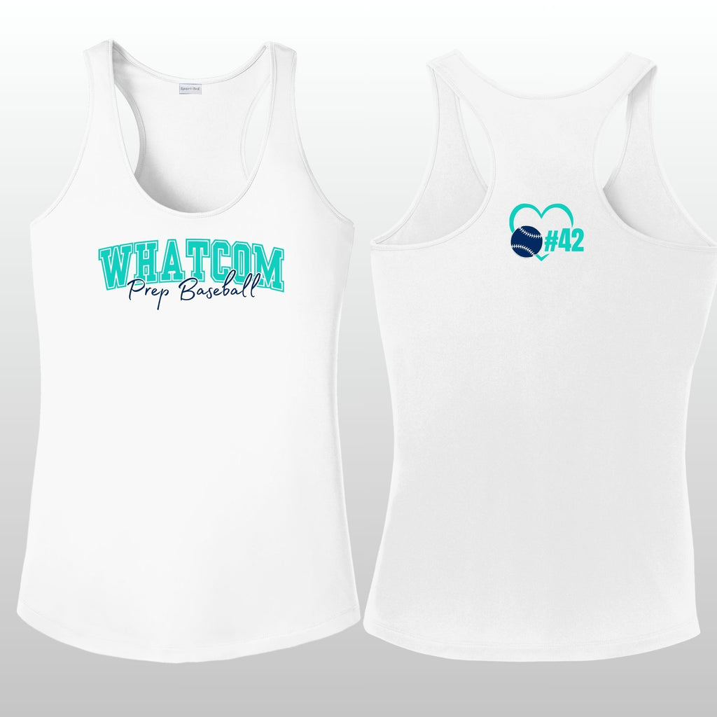 Whatcom Prep Women's 7B Racerback Tank