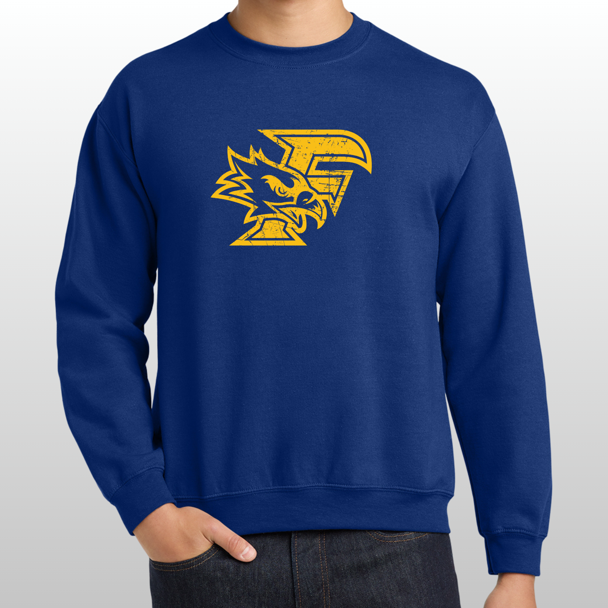 Ferndale Distressed Crewneck