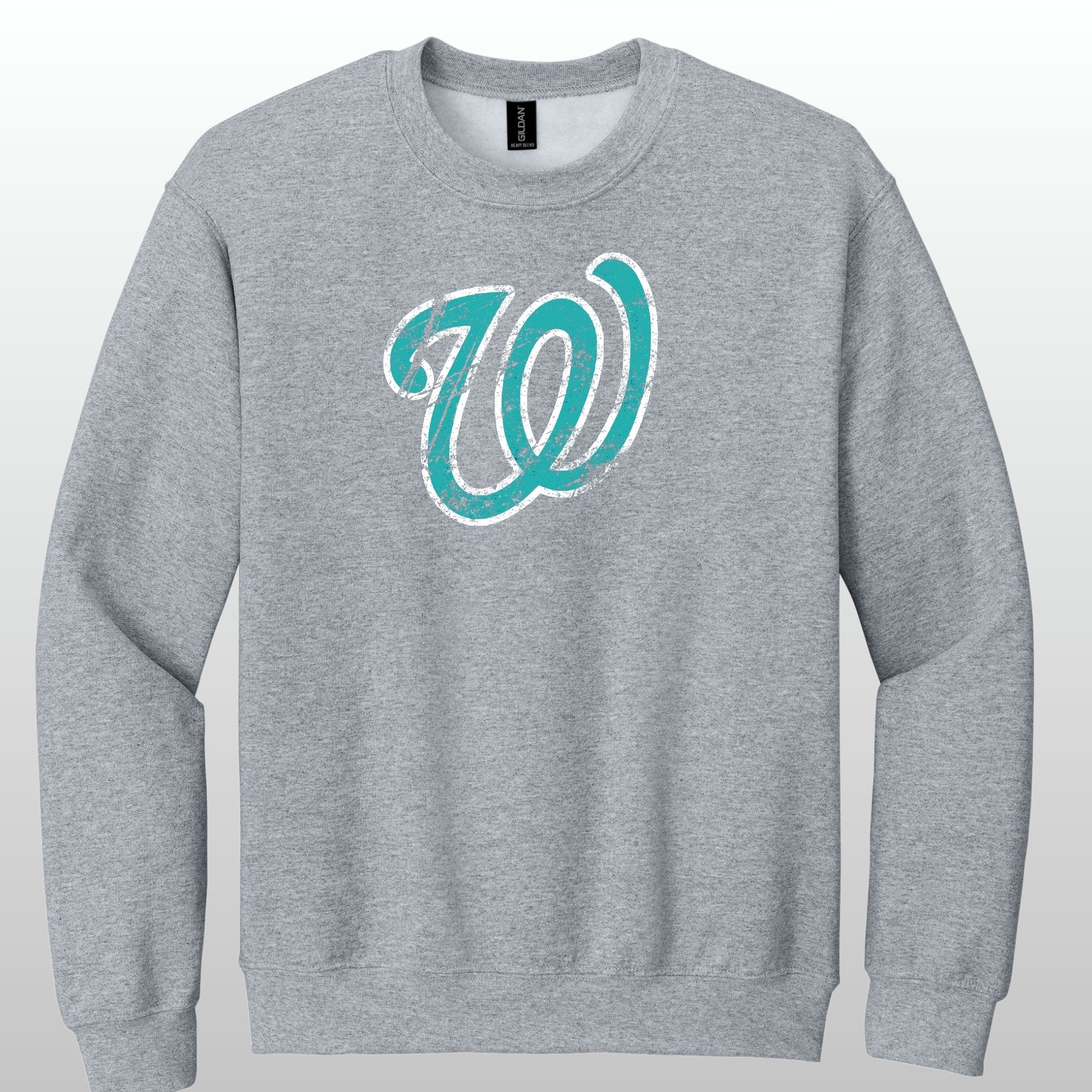Whatcom Prep Distressed Crewneck