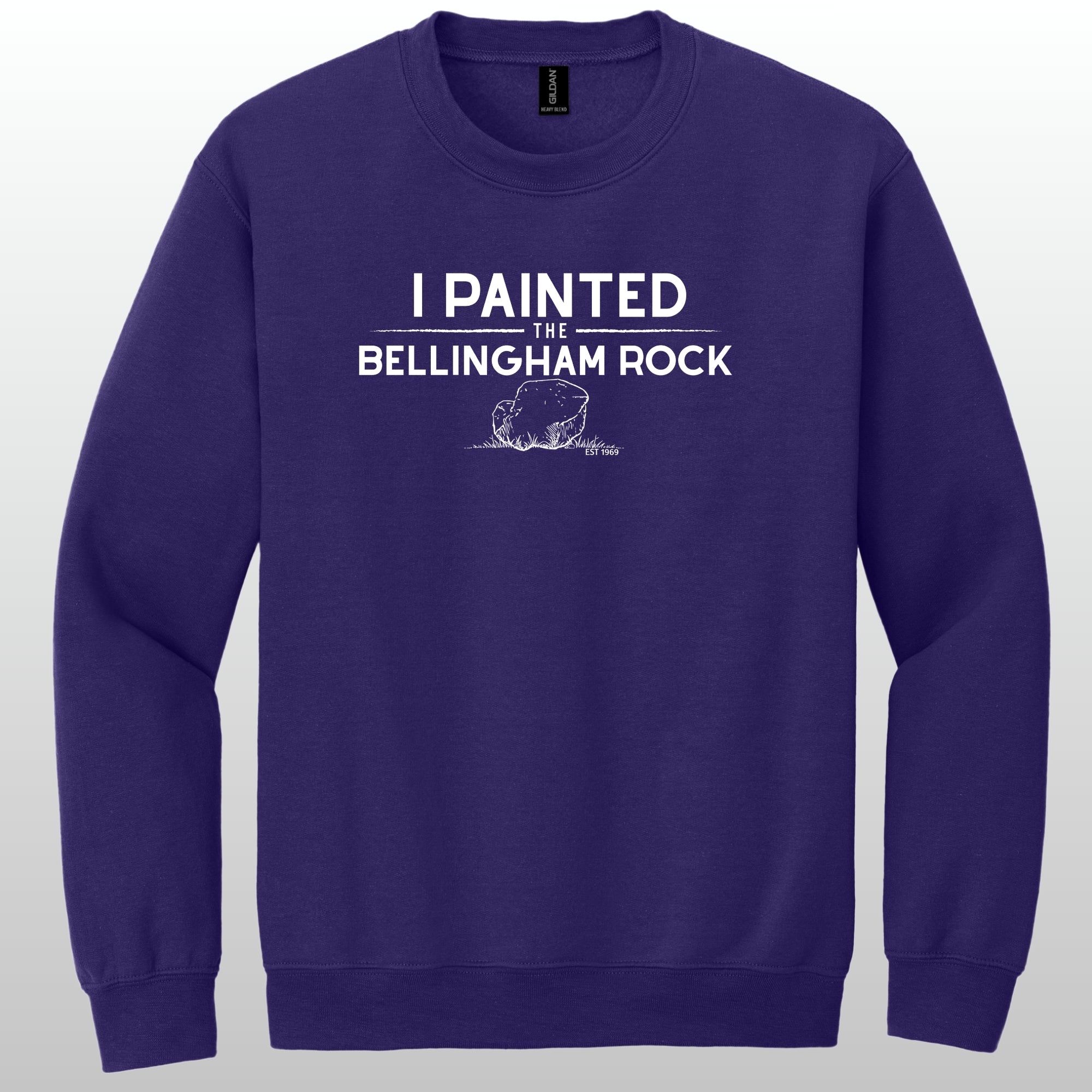 I Painted The Bellingham Rock #5 - Crewneck