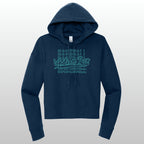 Whatcom Women's Glitter Baseball Hoodie