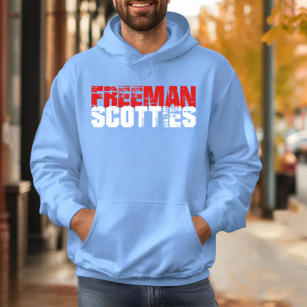 Freeman Scotties Hoodie Grunge