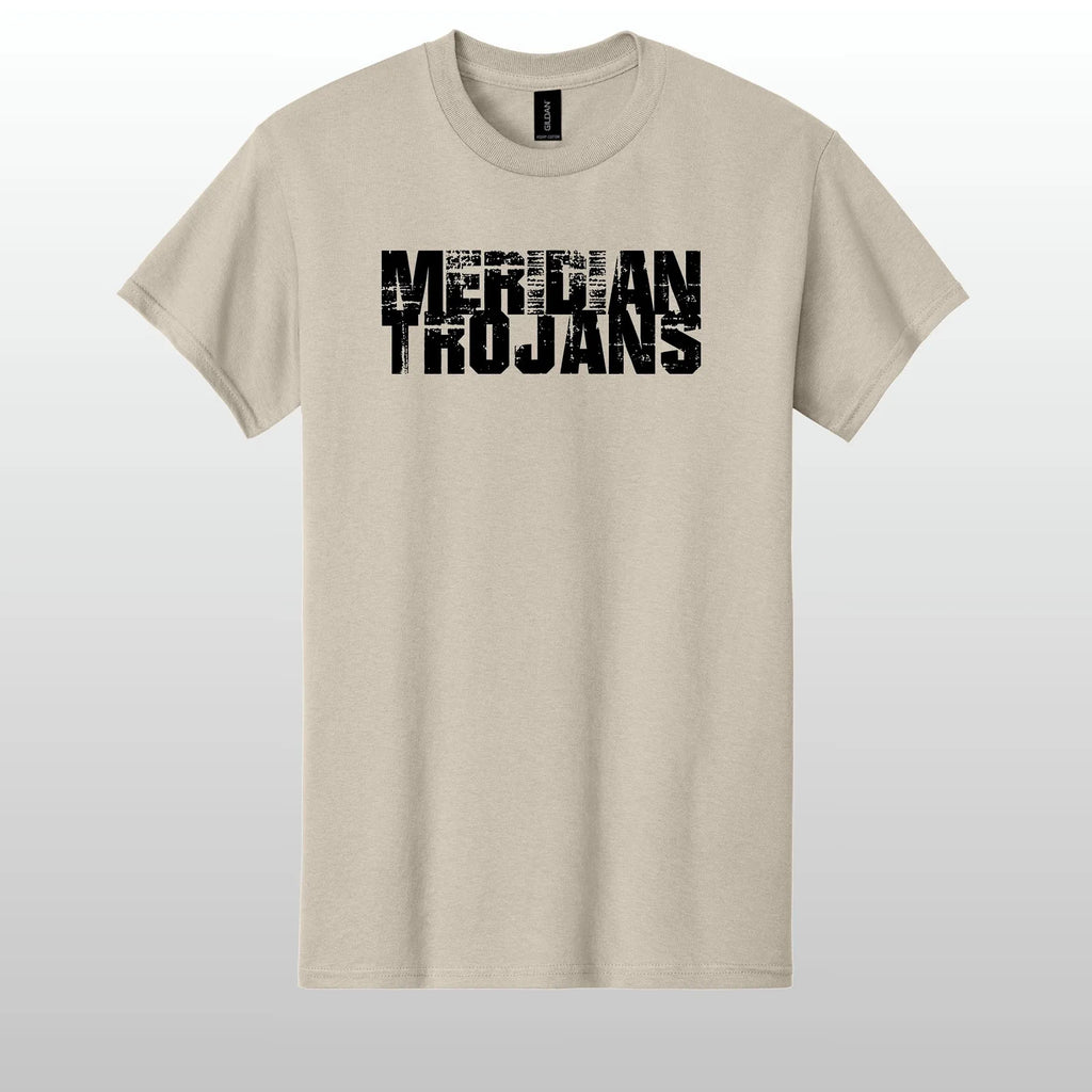Meridian Trojans Grunge Shirt