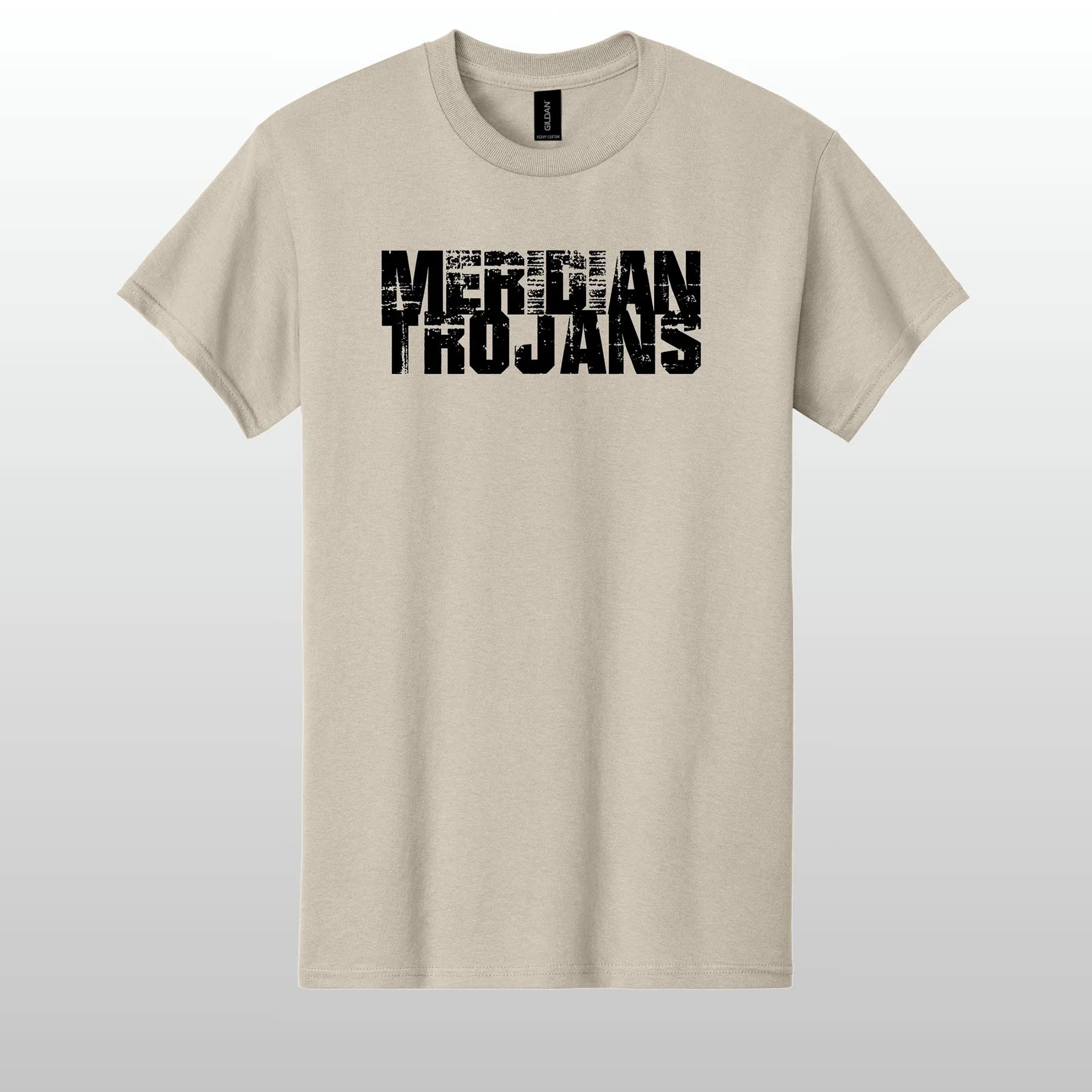 Meridian Trojans Grunge Shirt