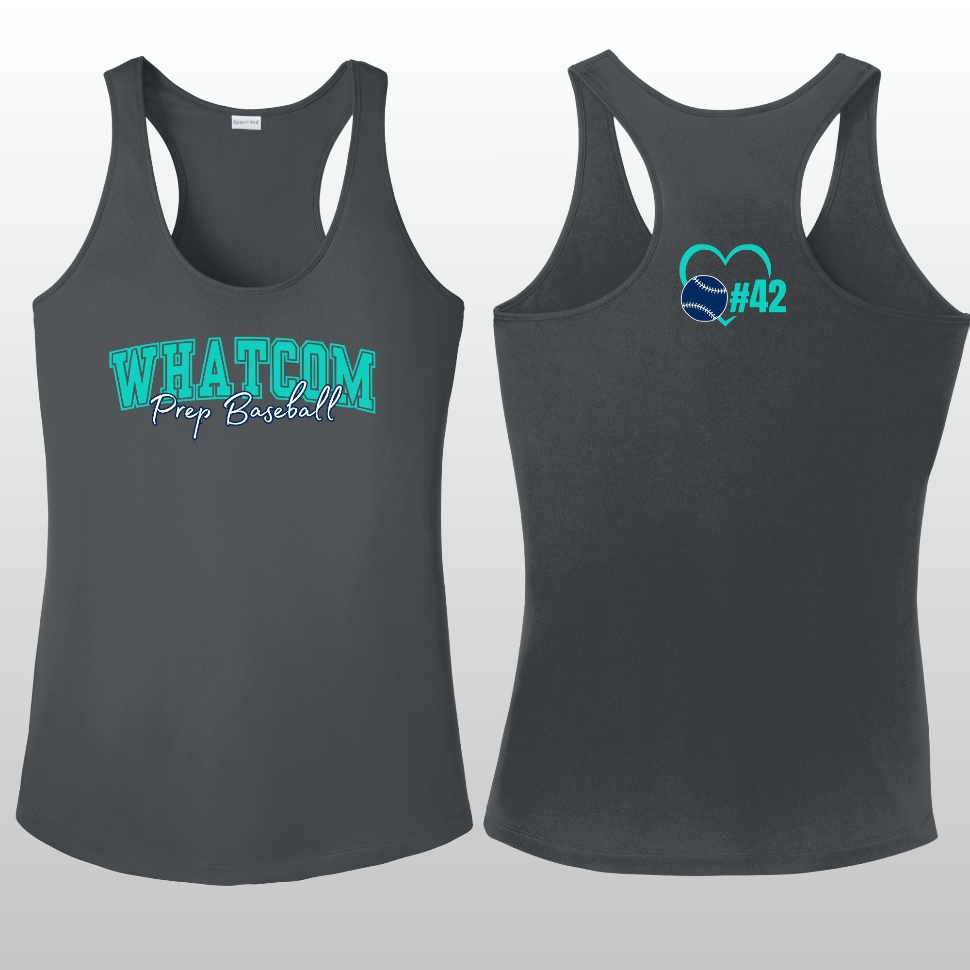 Whatcom Prep Women's 7B Racerback Tank