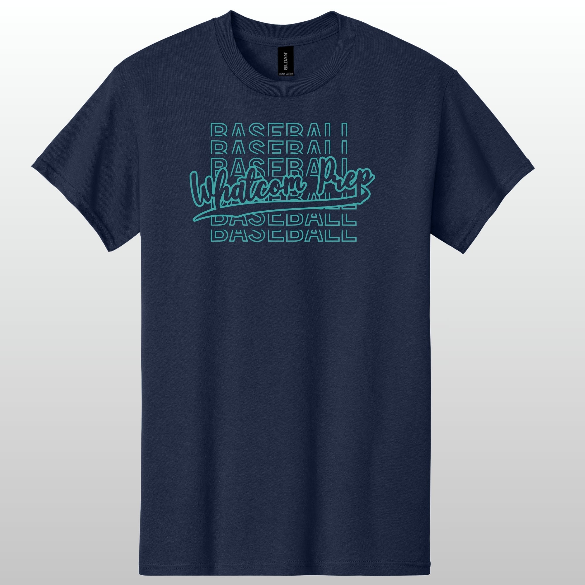 Whatcom Glitter Baseball T-Shirt
