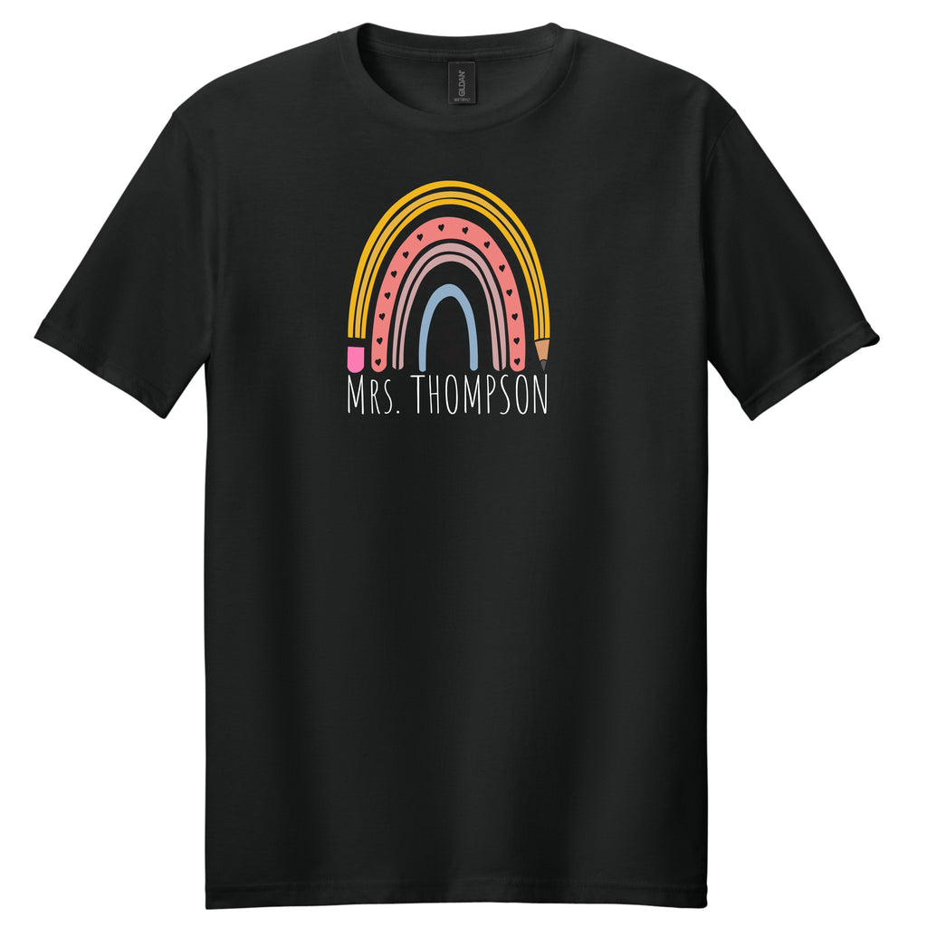 Teacher Appreciation Rainbow T-Shirt