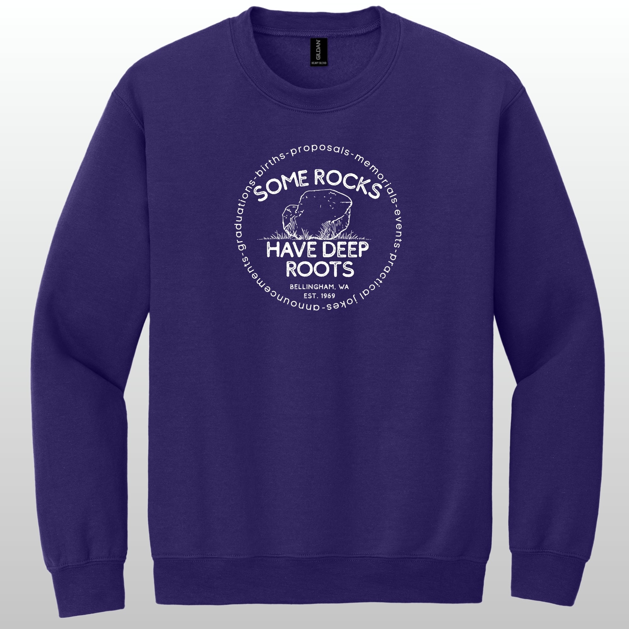 Some Rocks Have Deep Roots - Crewneck