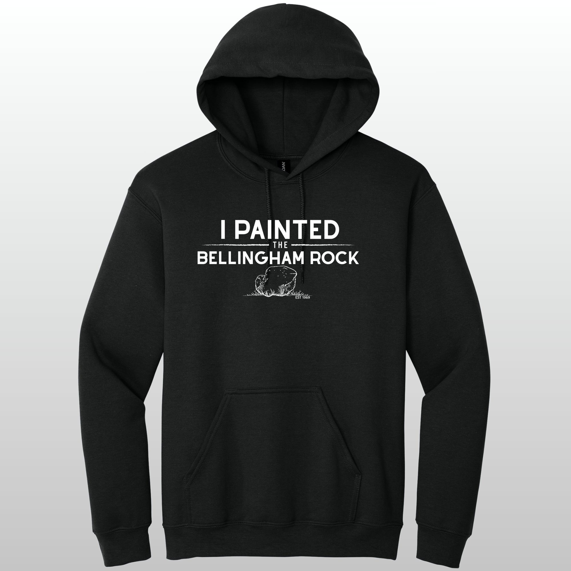I Painted The Bellingham Rock #5 - Hoodie
