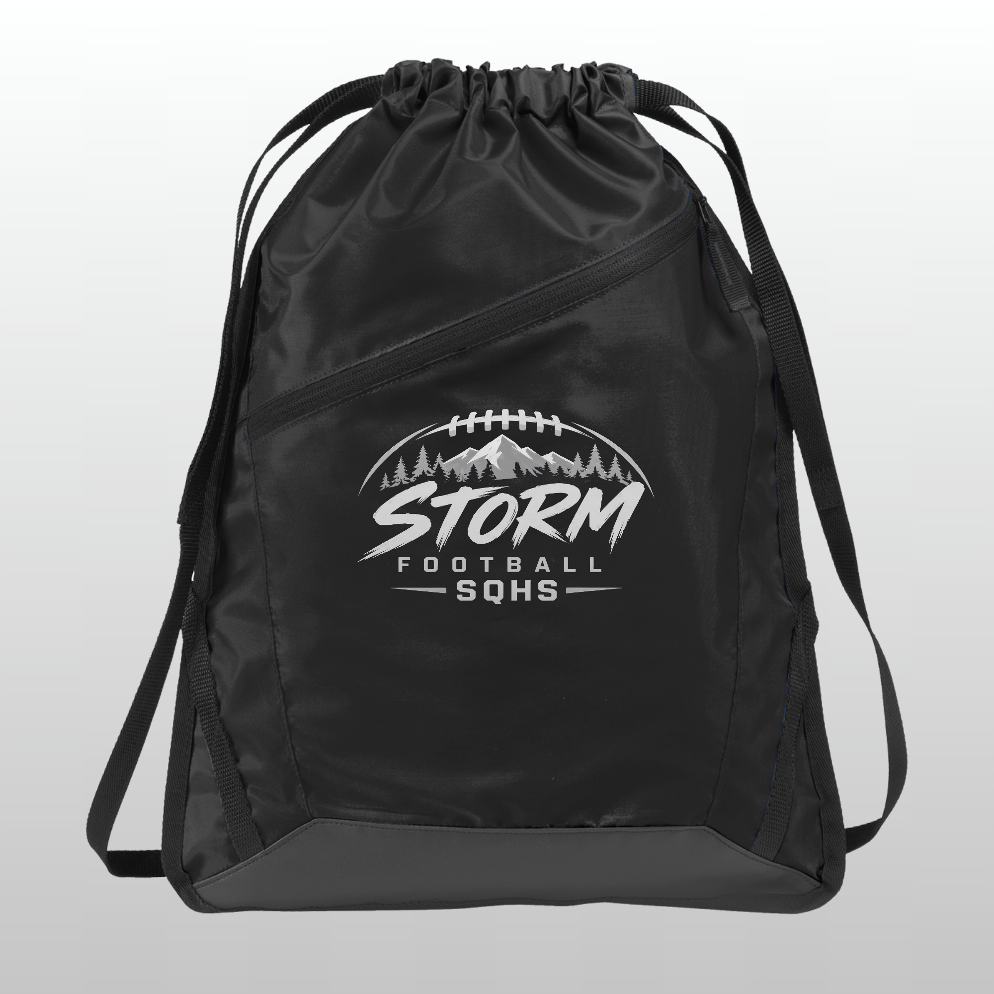 Storm Football Cinch Bag