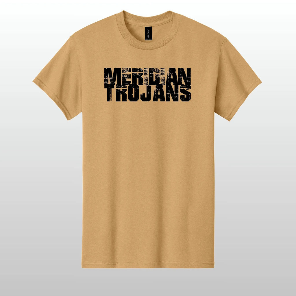 Meridian Trojans Grunge Shirt