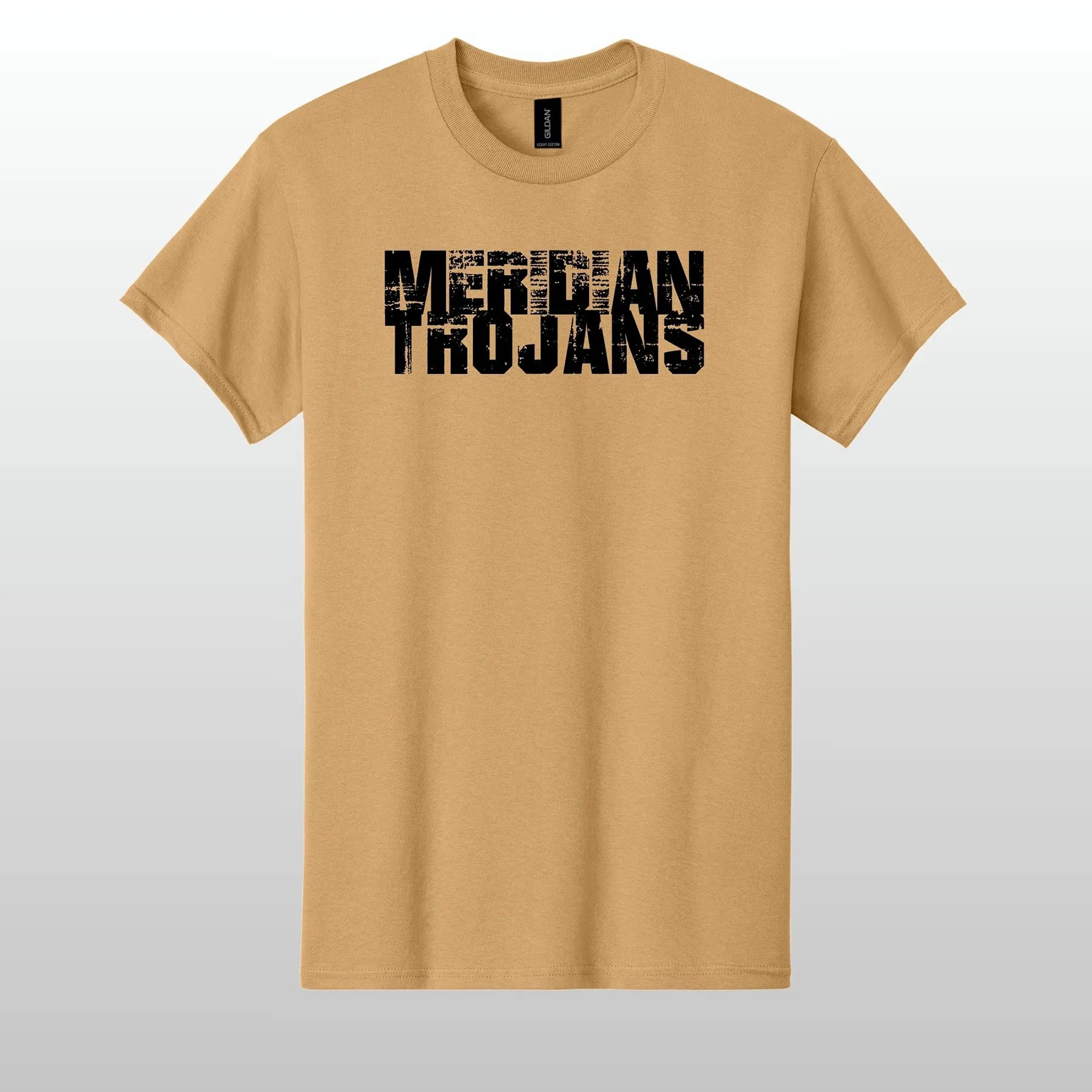 Meridian Trojans Grunge Shirt