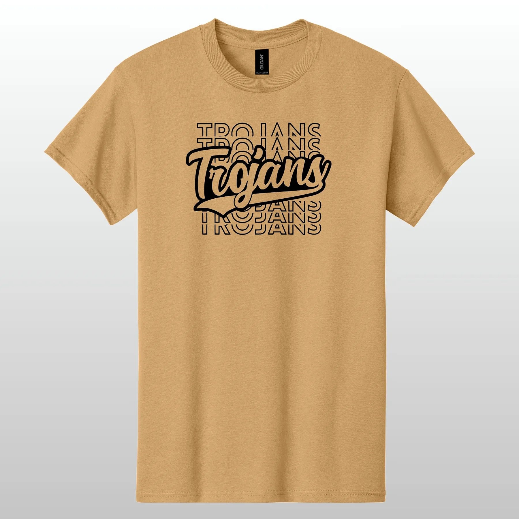 Trojans Stacked Shirt