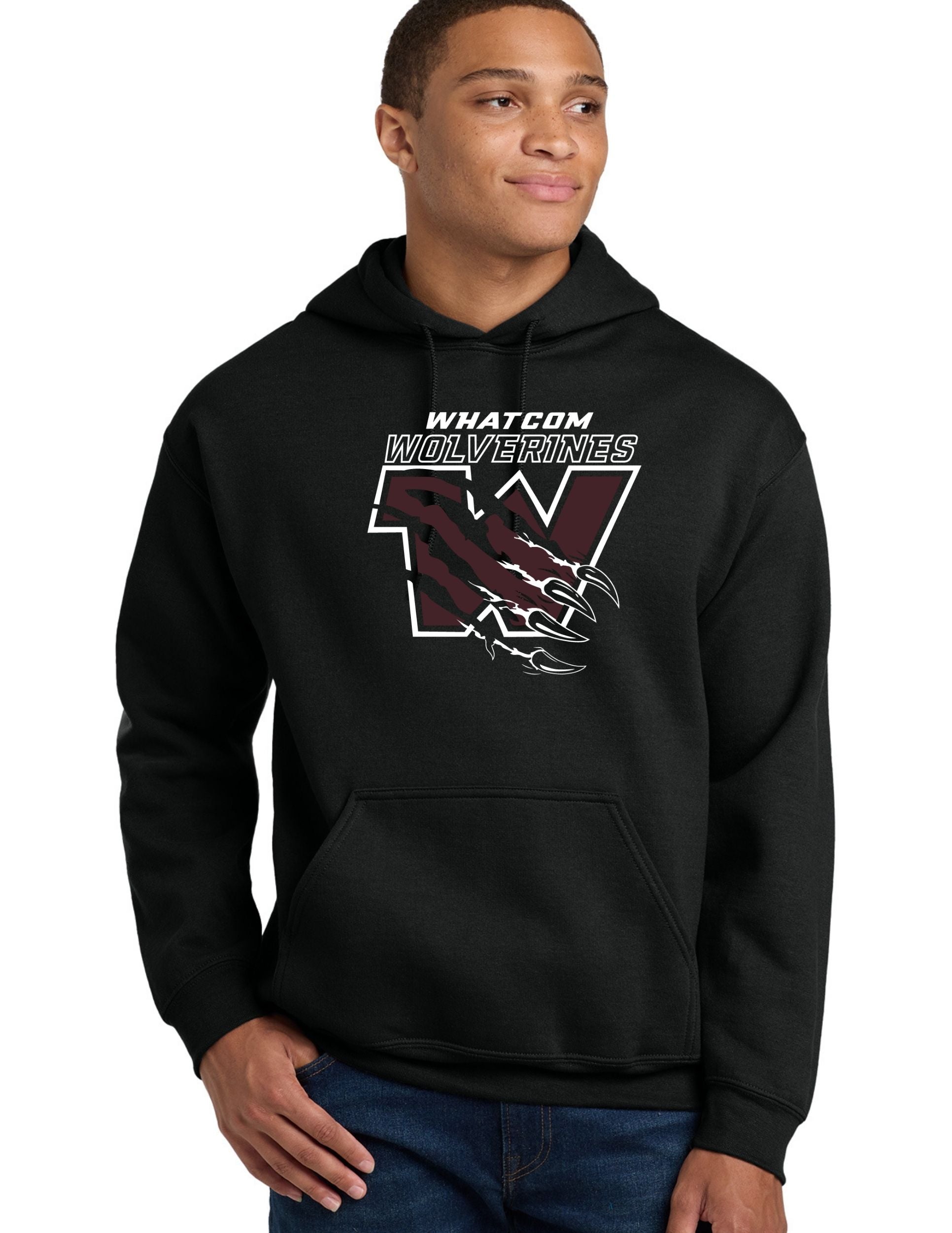 Wolverines Gildan® Heavy Blend™ Hooded Sweatshirt