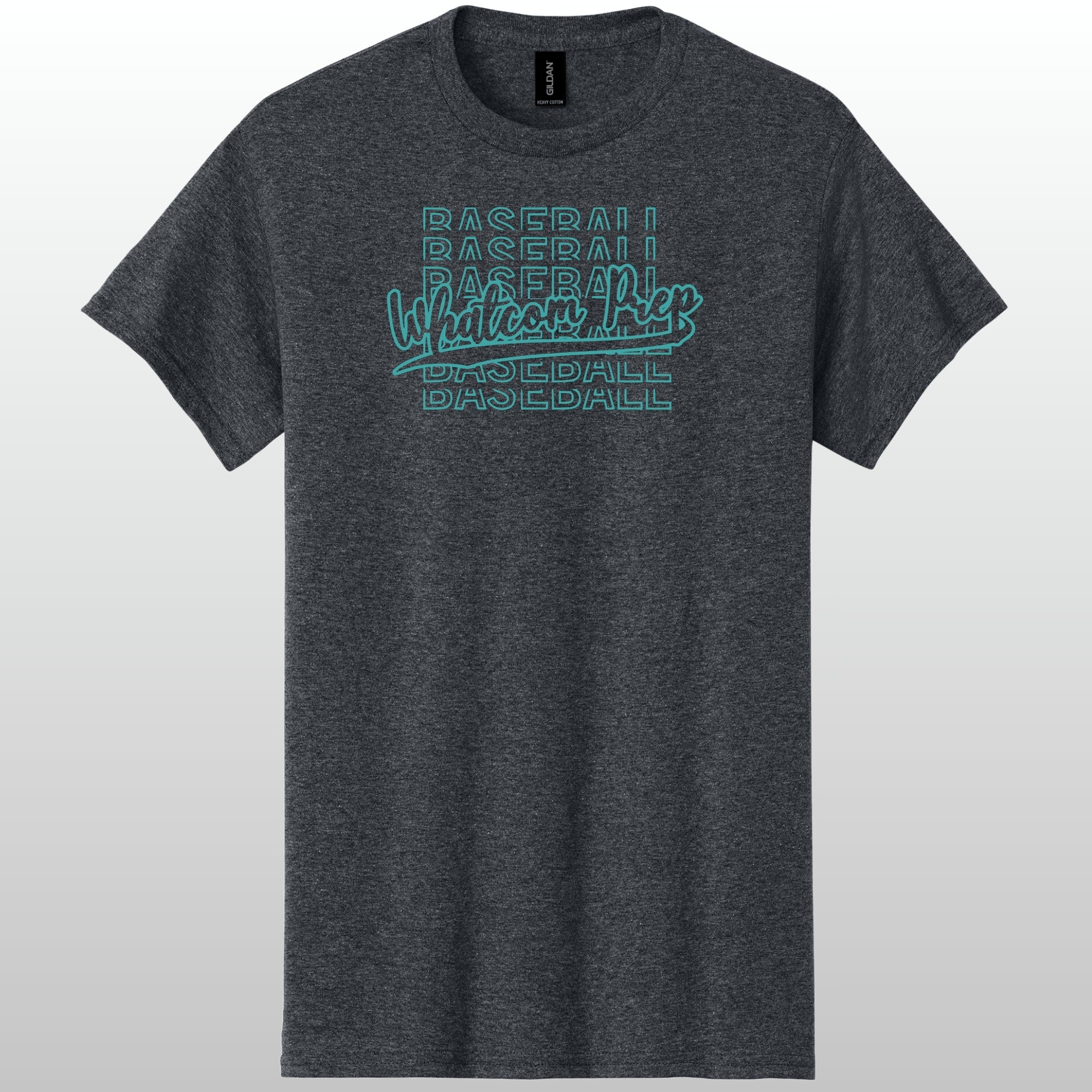 Whatcom Glitter Baseball T-Shirt